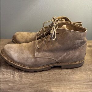 Sorel Madson Chukka Boot Men’s 11 Tan Suede Lace Up Professional